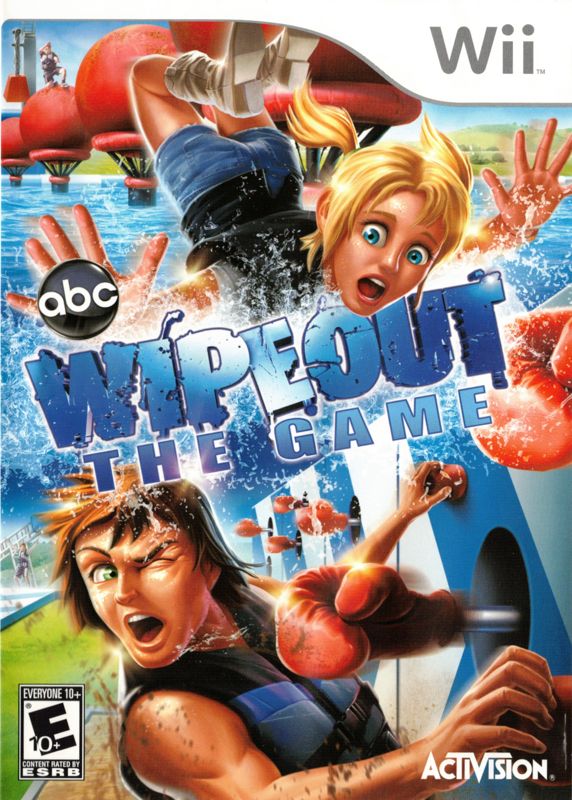 Wipeout: The Game box art for Wii